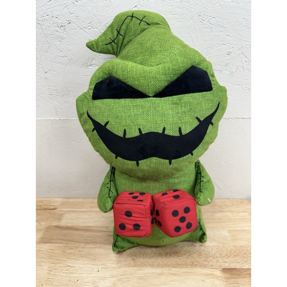 Gemmy Disney Nightmare Before Christmas Oogie Boogie Plush Stand Up Door Greeter